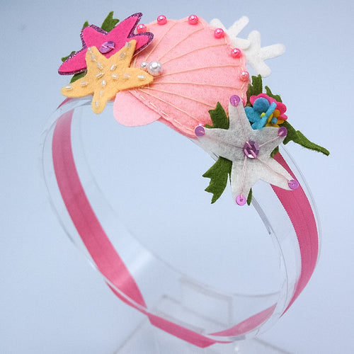 Starfish Wishes Headband- Pretty Pinks